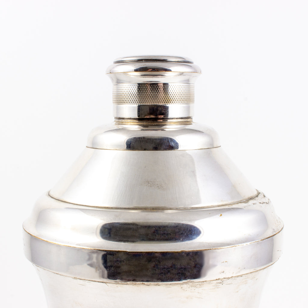 Rare Early 20th Century Derby Silver Cobbler Shaker found in France