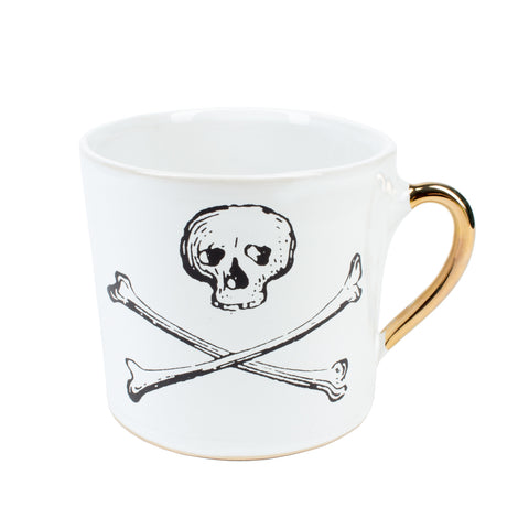 Kuhn Keramik Skull & Crossbones Mug
