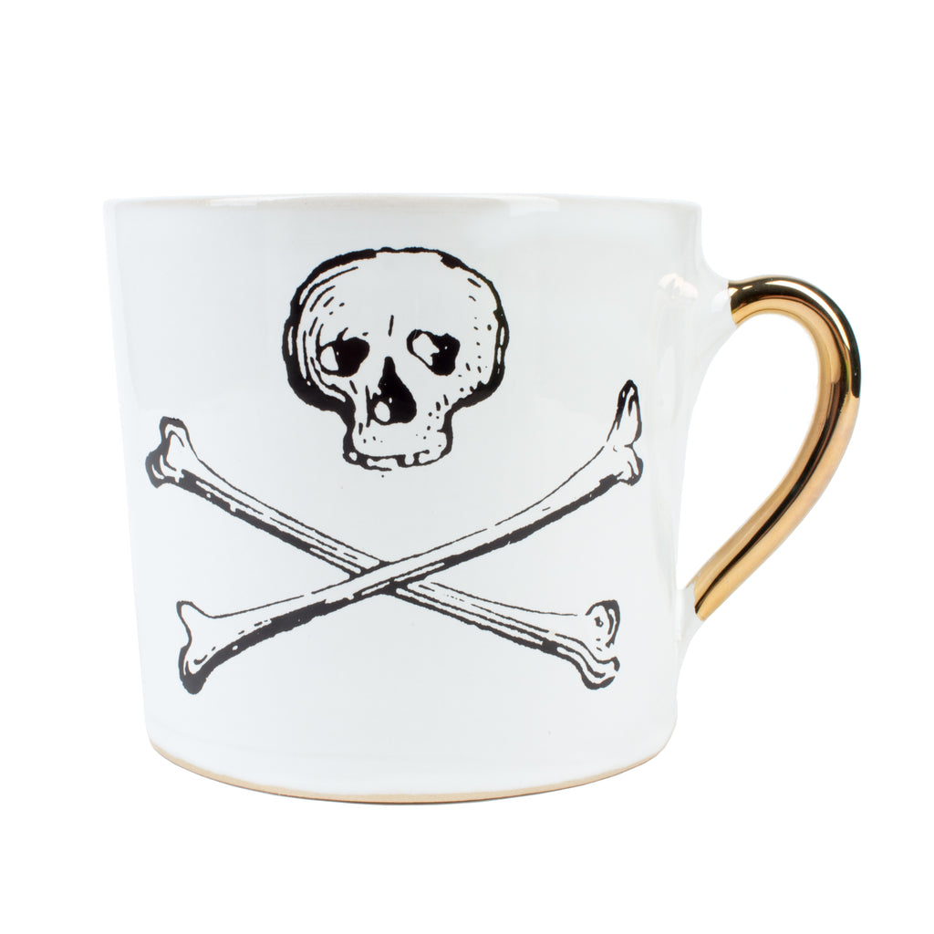 Kuhn Keramik Skull & Crossbones Mug