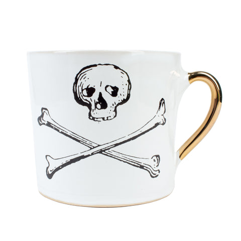 Kuhn Keramik Skull & Crossbones Mug