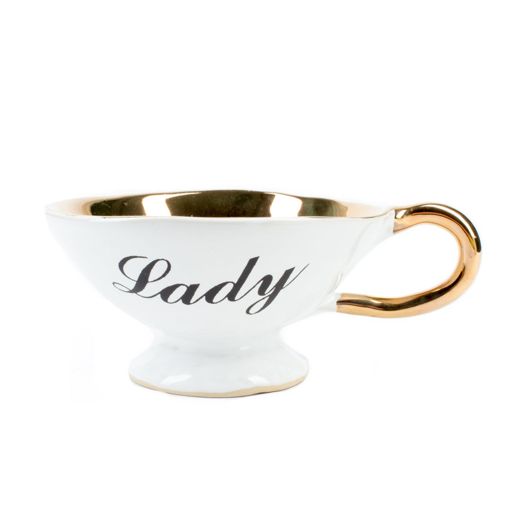 Kuhn Keramik Glam "Lady" Footed Teacup