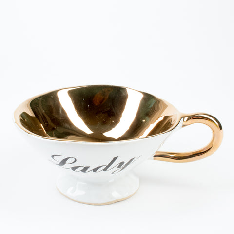 Kuhn Keramik Glam "Lady" Footed Teacup