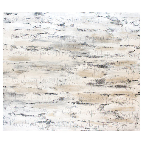 French Scribbles Abstract Painting
