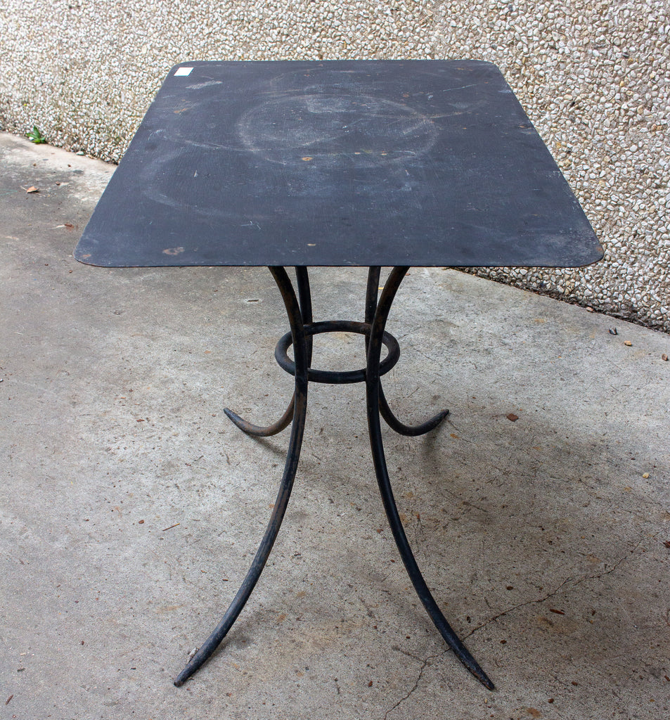 Antique French Metal Garden and Dining Table