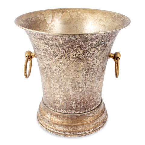 Vintage Two-Tone Silver-plate Ice Bucket found in France