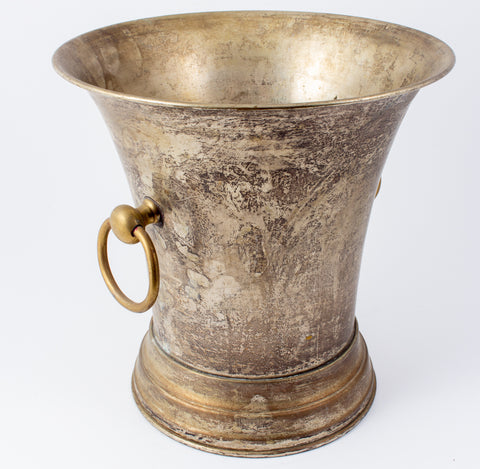 Vintage Two-Tone Silver-plate Ice Bucket found in France