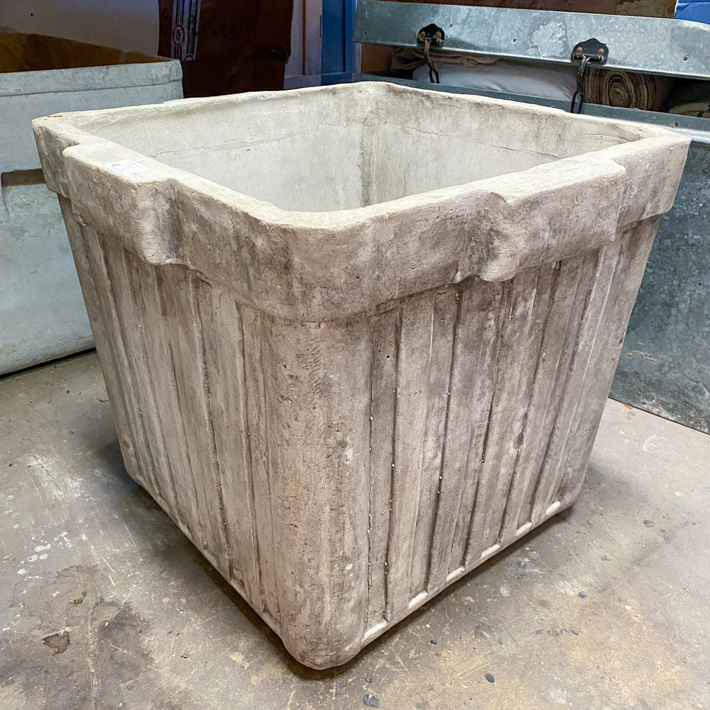 Handmade Willy Guhl Inspired Cast Stone Planter | Made to Order