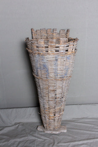 Pair of Antique French Vineyard Harvest Baskets