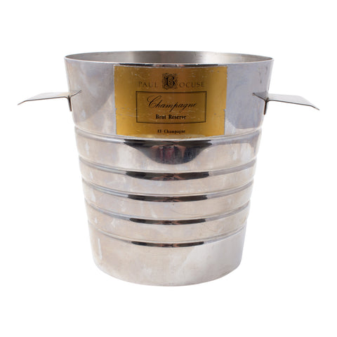 Vintage Stainless Steel Paul Bocuse Champagne Bucket found in France