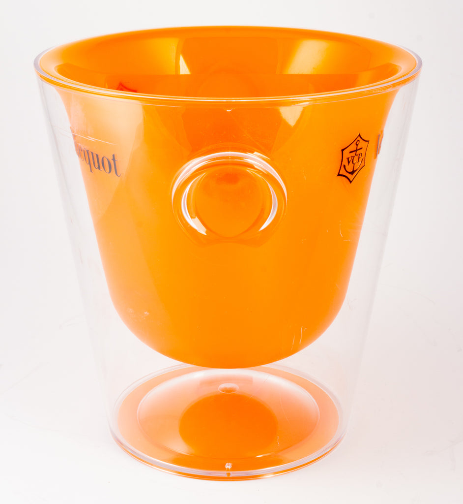 Vintage Acrylic Veuve Clicquot Insulated Ice Bucket