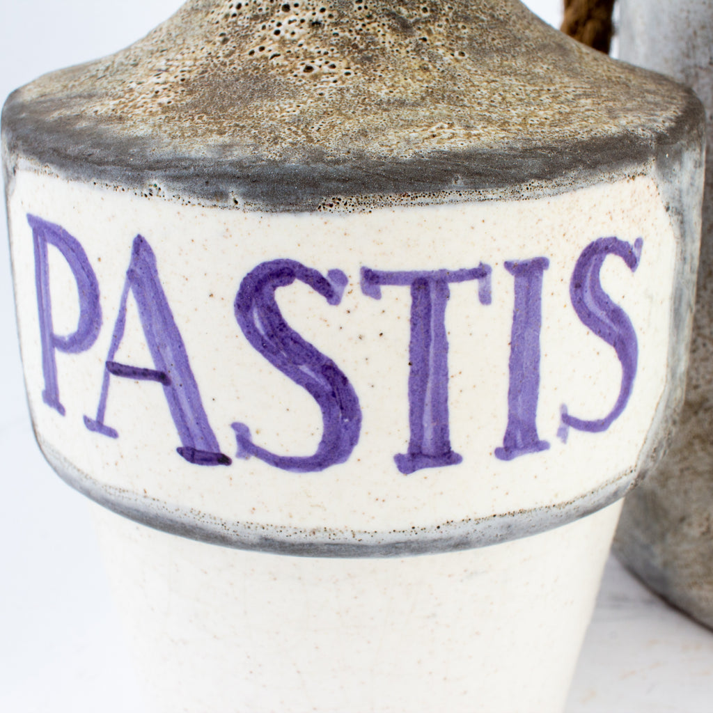Antique French Signed Ceramic Pastis Tasting Jug