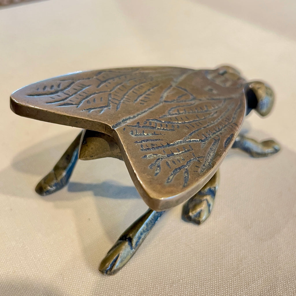 Vintage French Brass Insect Box – Laurier Blanc | Unique Home Decor ...