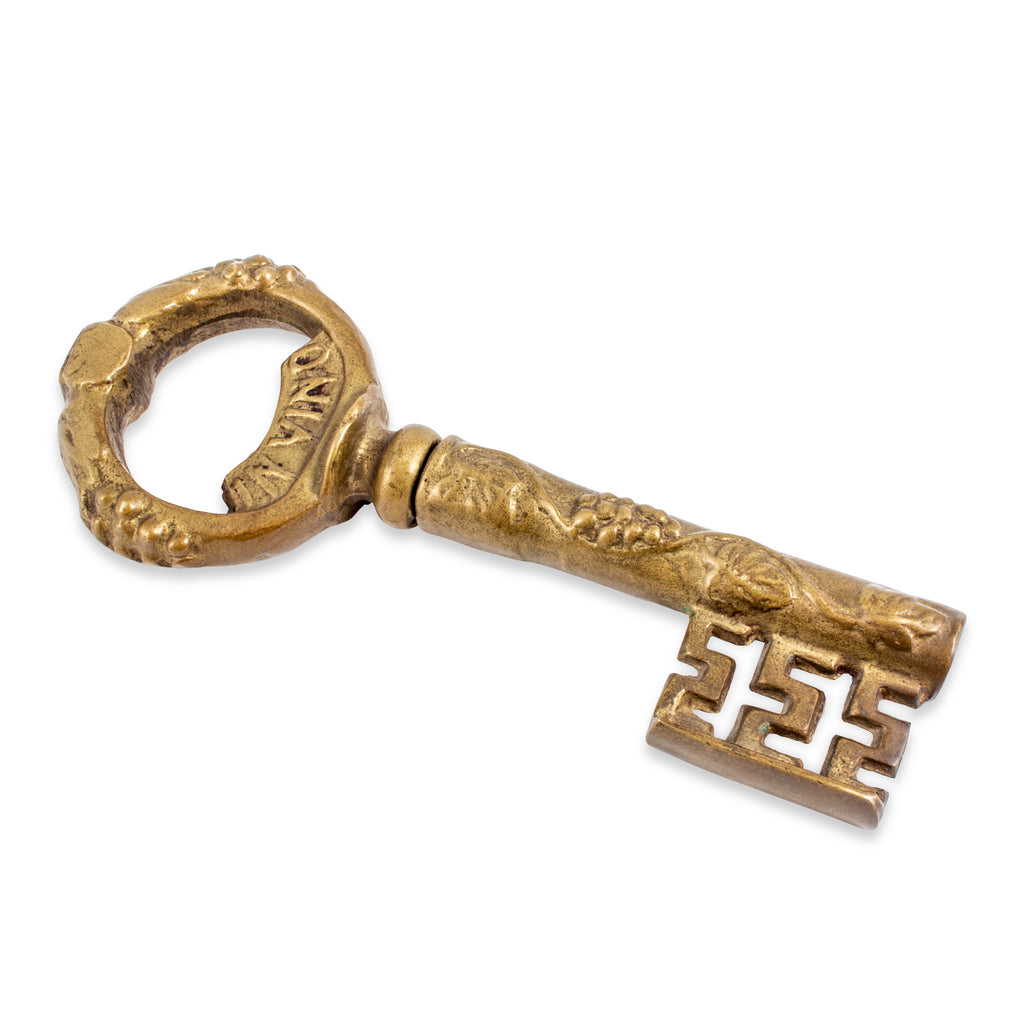 Vintage In Vino Veritas Brass Key Bottle Opener – Laurier Blanc