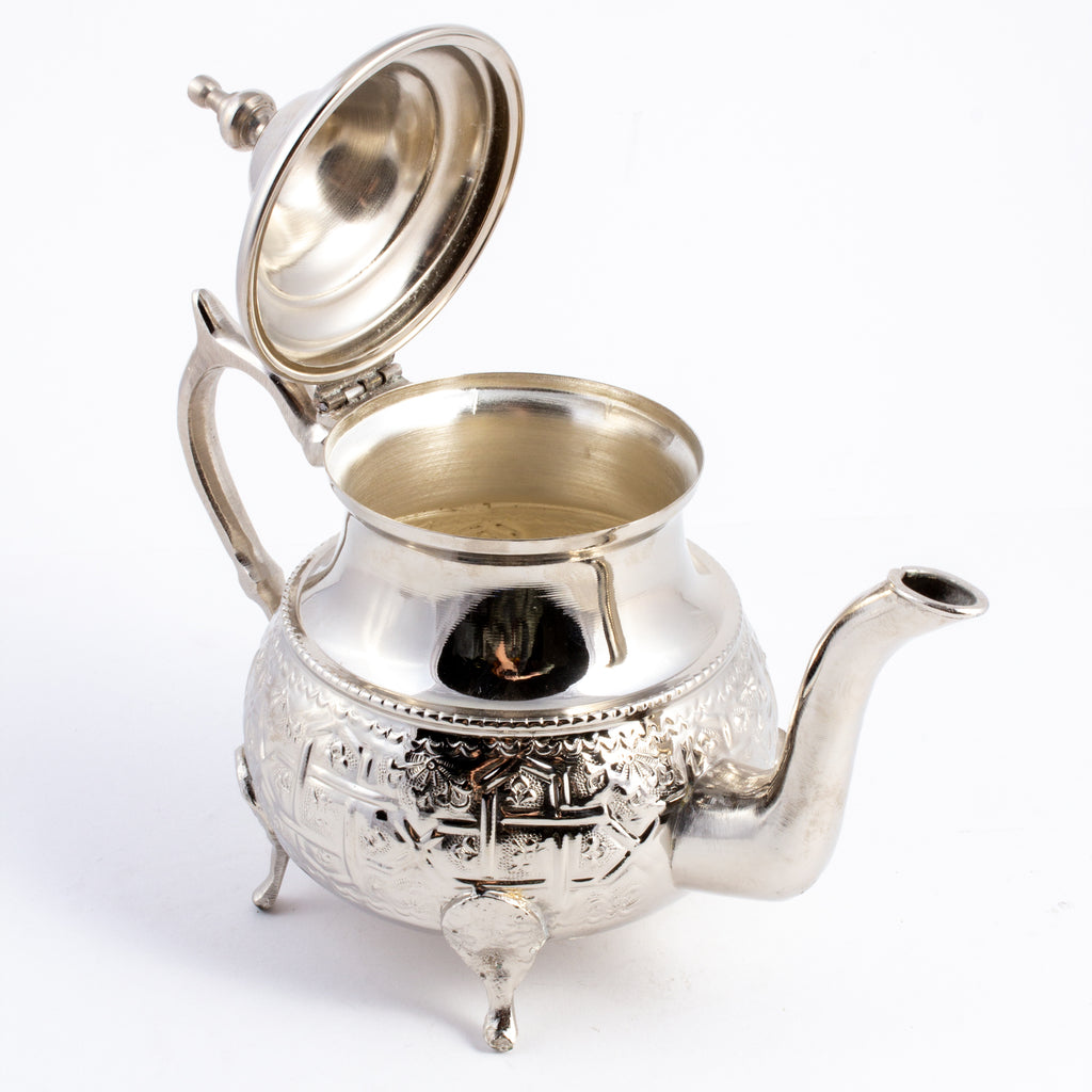 Moroccan Metal Teapots | Two Sizes