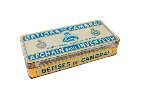 Vintage Cookie Tin found in France