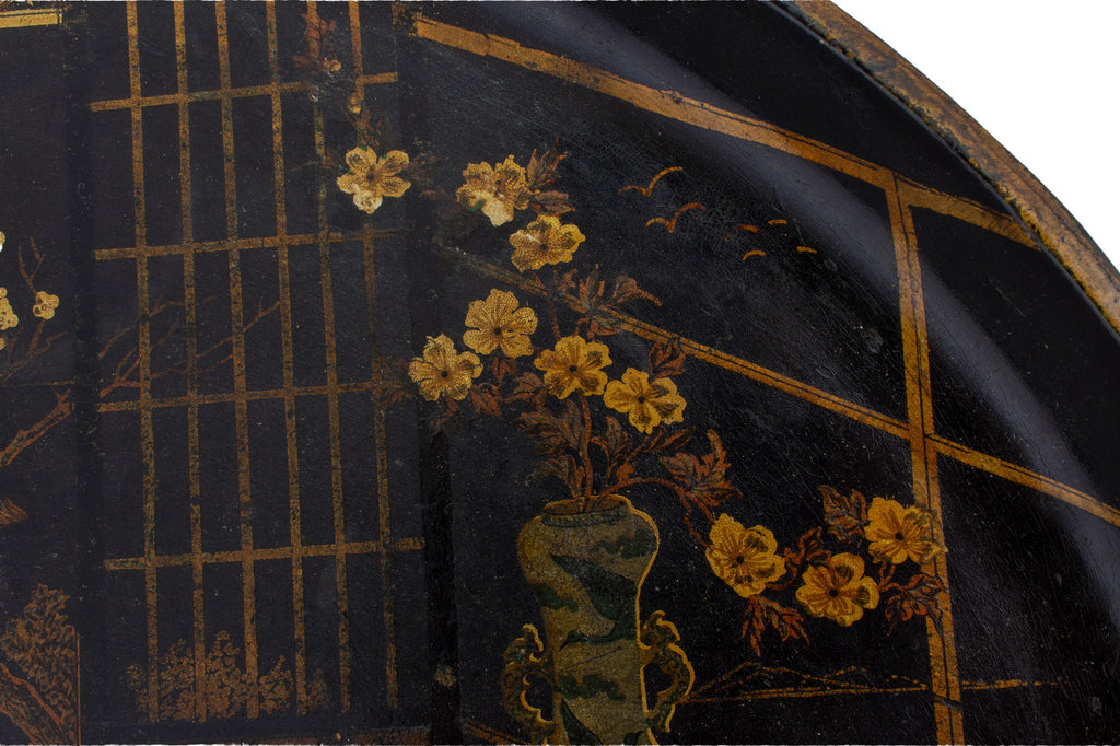Antique French Chinoiserie Tray