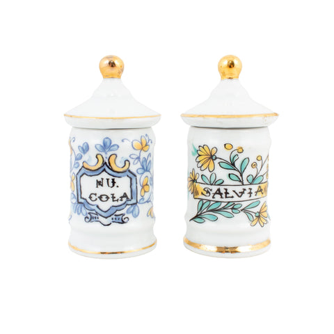 Miniature Royal Kent Apothecary Jars found in France