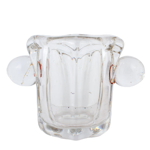 Vintage French Crystal Ice Holder