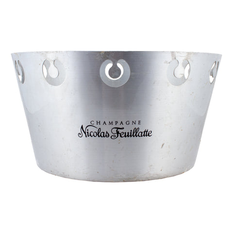 Vintage French Aluminum Champagne Bowl - Nicolas Feuillatte