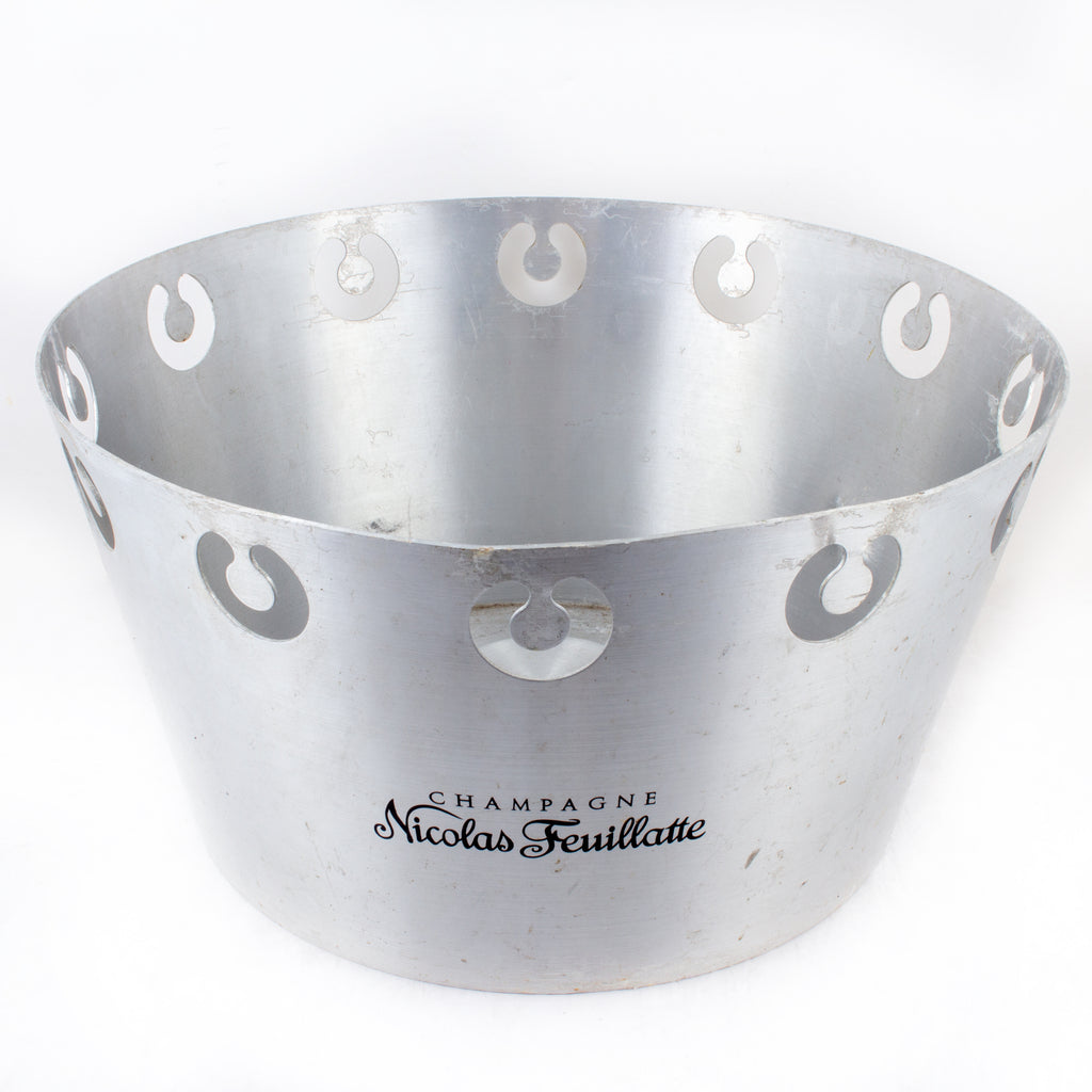 Vintage French Aluminum Champagne Bowl - Nicolas Feuillatte