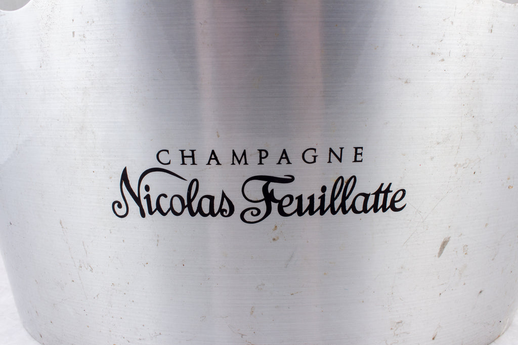 Vintage French Aluminum Champagne Bowl - Nicolas Feuillatte
