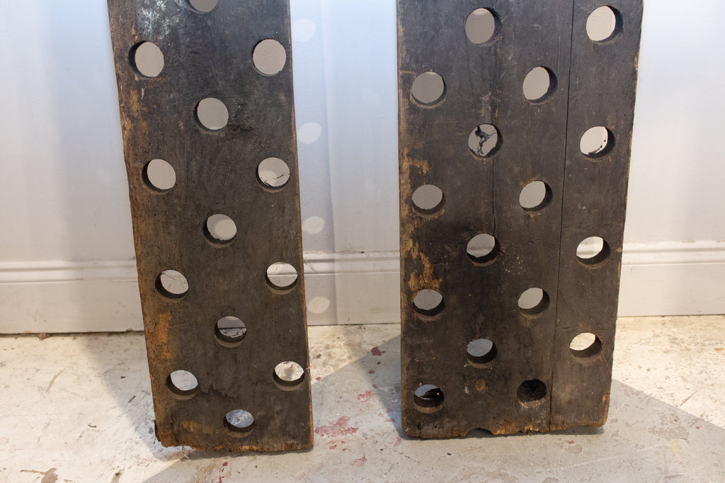 Antique French Riddling Racks, One Available