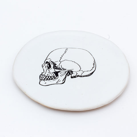 Kuhn Keramik Very Small Plate - Skull Profile