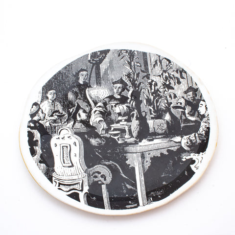 Kuhn Keramik Meeting of Men Very Small Plate