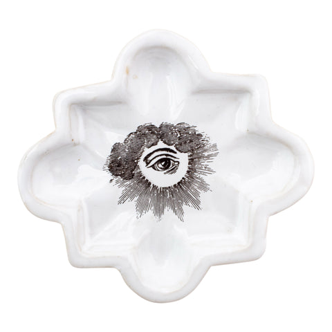 Kühn Keramik Small Asher Tray - Eye of Providence