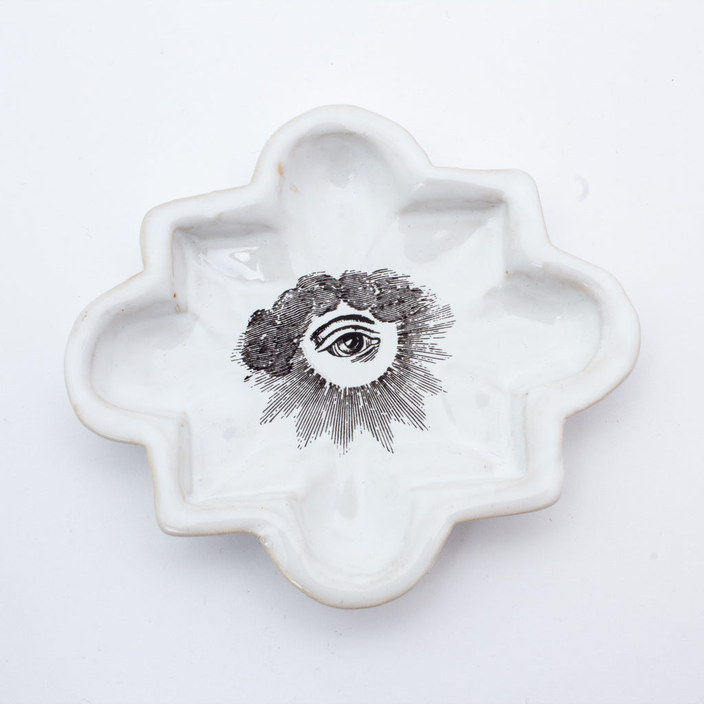 Kühn Keramik Small Asher Tray - Eye of Providence