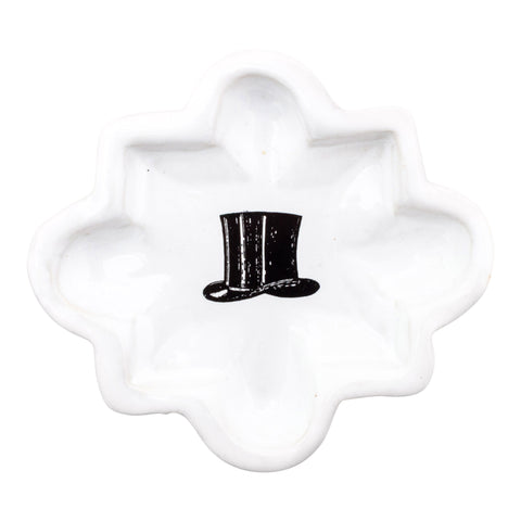 Kühn Keramik Small Asher Tray - Top Hat