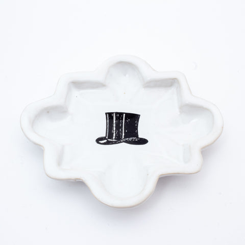 Kühn Keramik Small Asher Tray - Top Hat