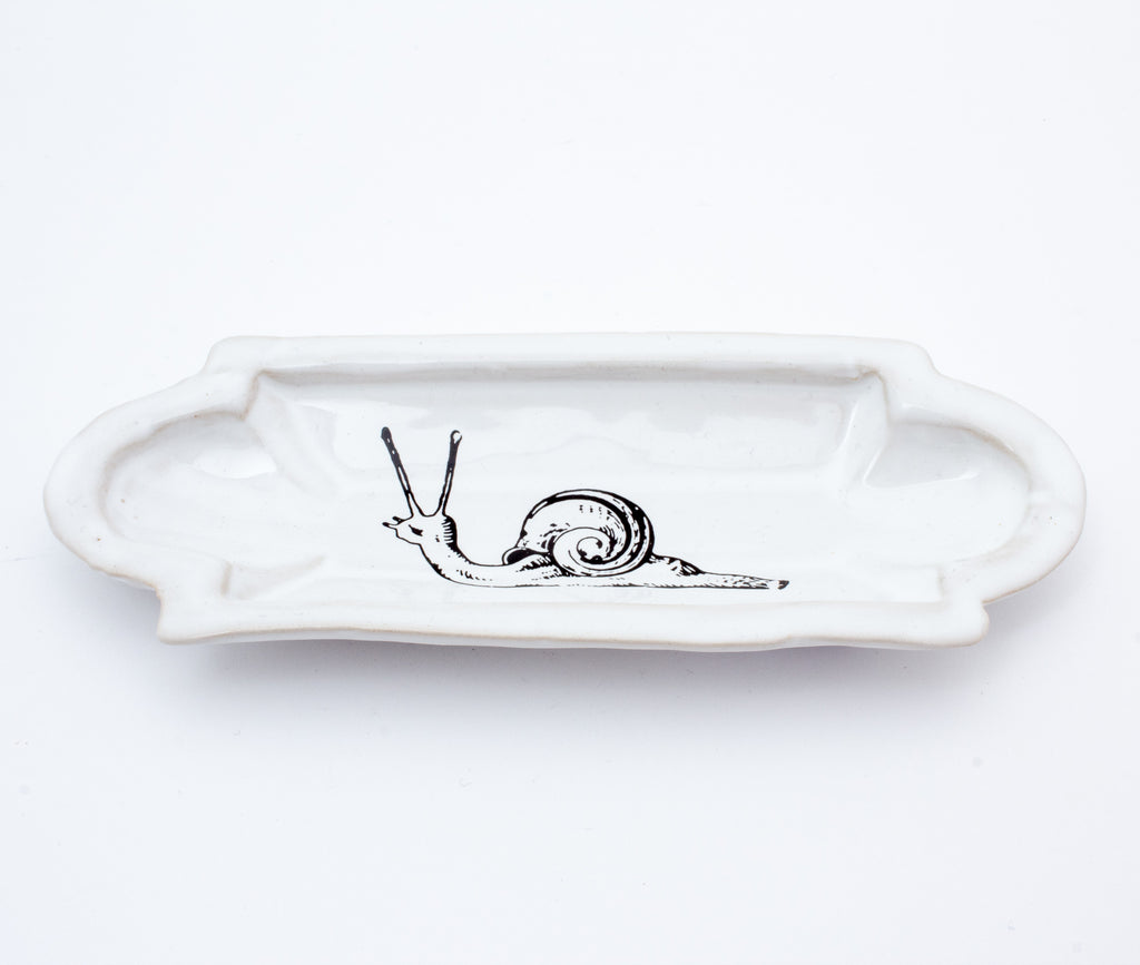 Kühn Keramik Long Asher Tray - Snail