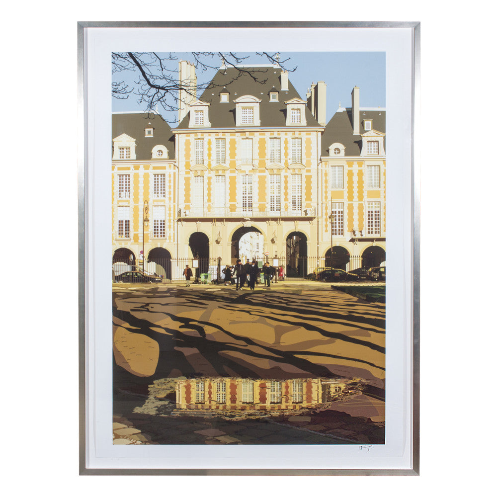 "Place de Vosges" by Parisian Artist Jean-Jacques Greif (Framed or Unframed)