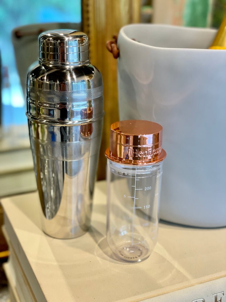 Copper and Marble Cocktail Shaker