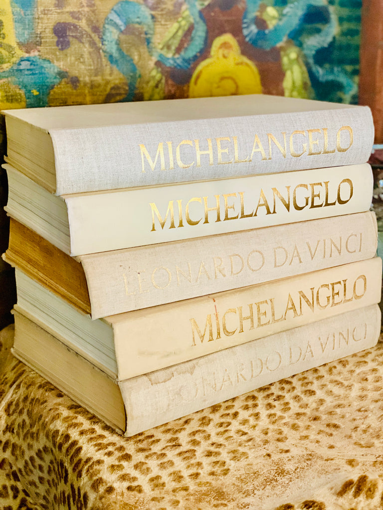 Large Linen Bound Art Books – Laurier Blanc