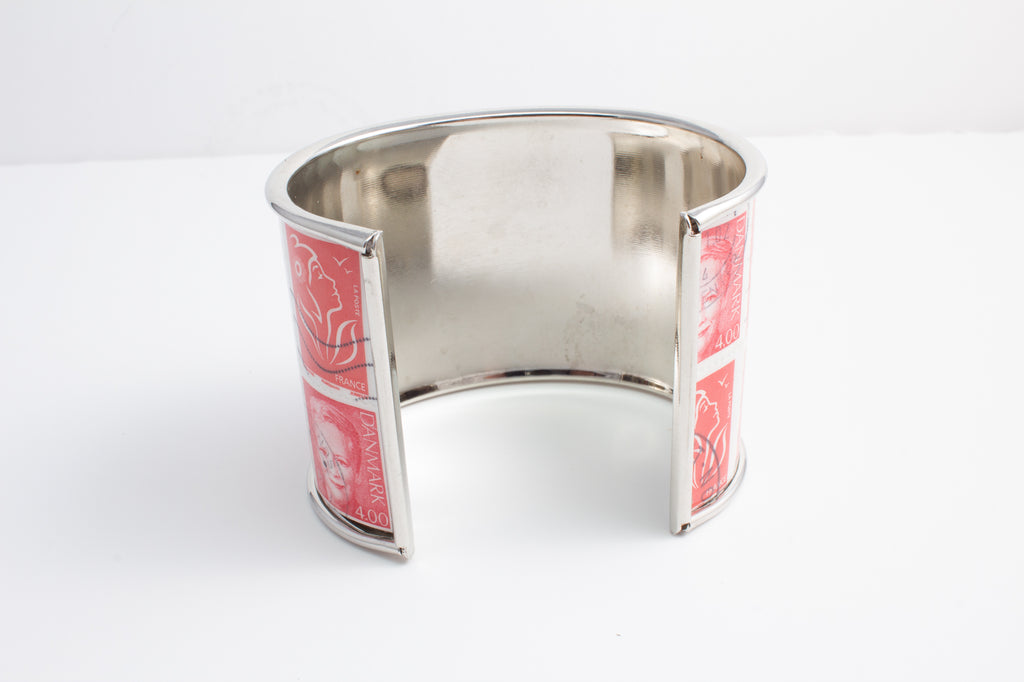Stamp Collection Cuff | Red