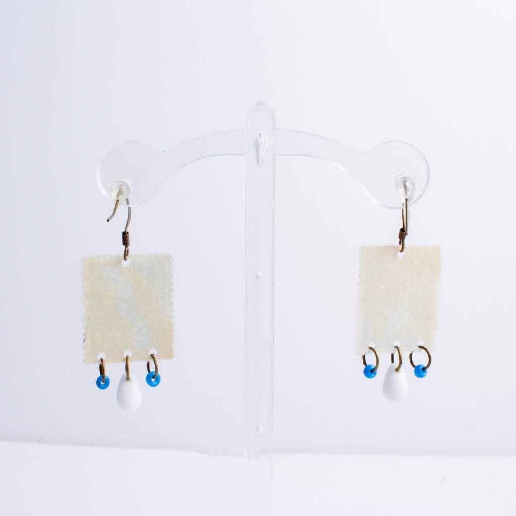 Stamp Collection Earrings | Turquoise