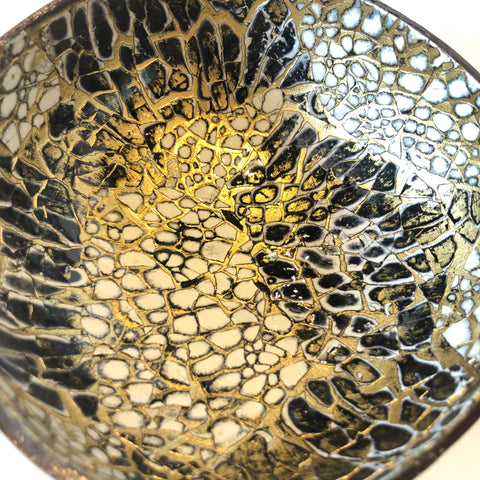 Decorative Coconut Bowl from Thailand