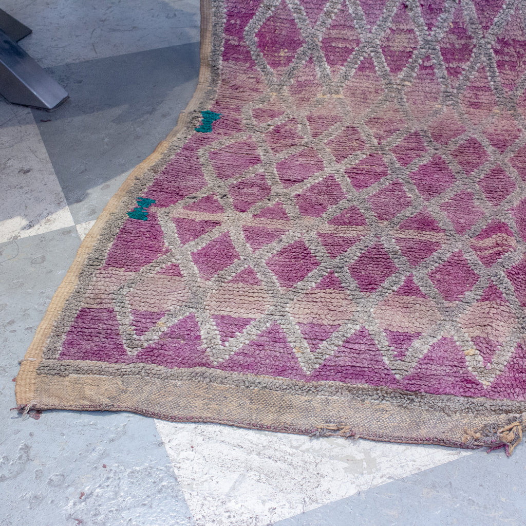 Vintage Moroccan Beni'mguild Double-Sided Berber Rug