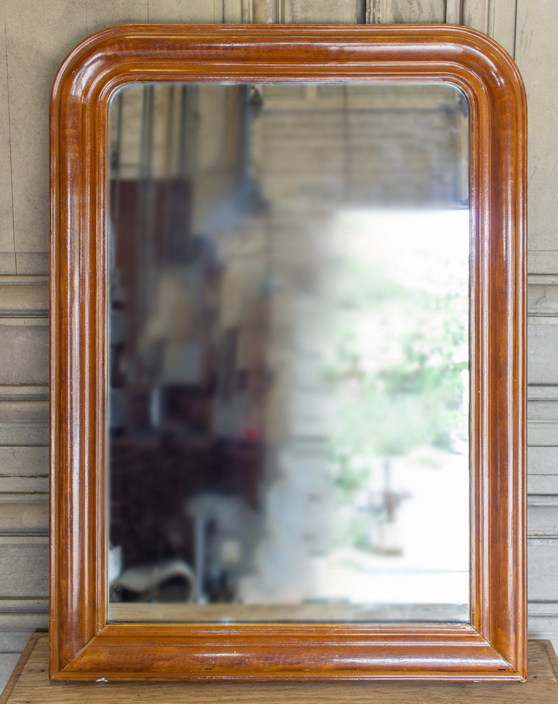 Antique French Painted Louis Philippe Mirror