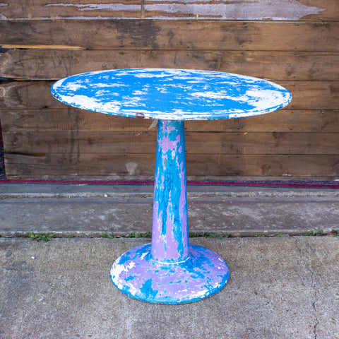 Mid-Century French Metal Tolix G-Table by Xavier Pauchard