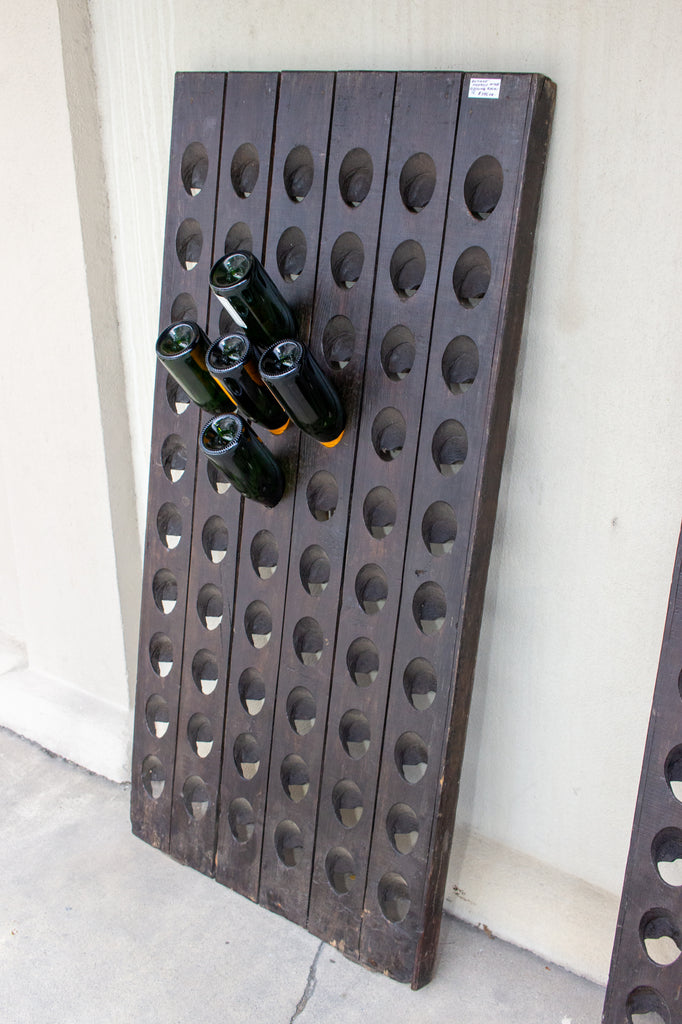 Pair of 1920s French Solid Wood Riddling Racks – Laurier Blanc | Unique ...
