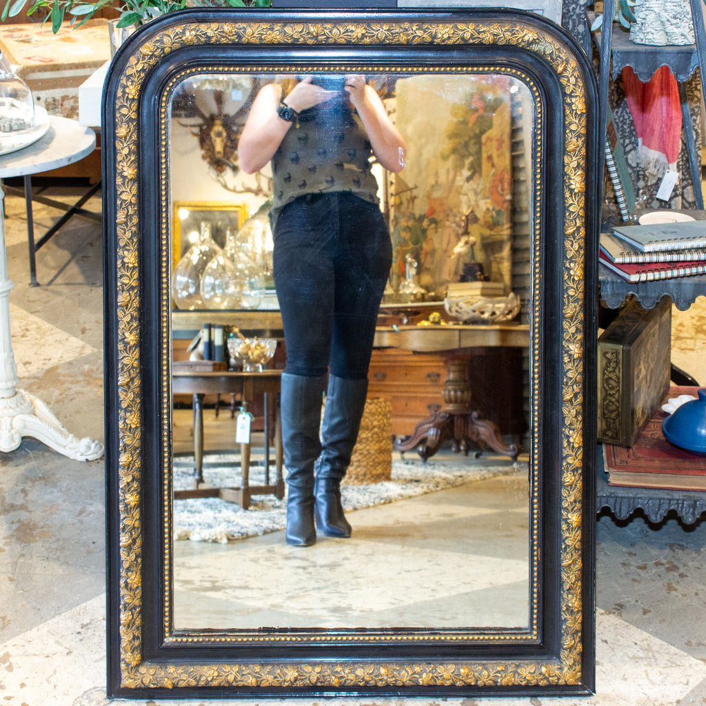 Antique Louis Philippe Gold Gilt Mirror — Heritage Mark Design LLC