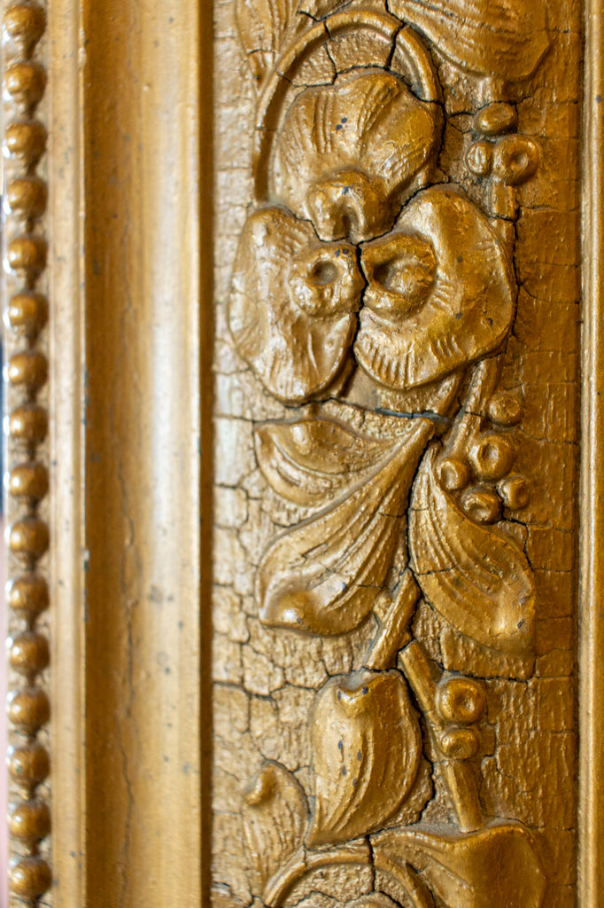 Antique Louis Philippe Gold Gilt Mirror — Heritage Mark Design LLC