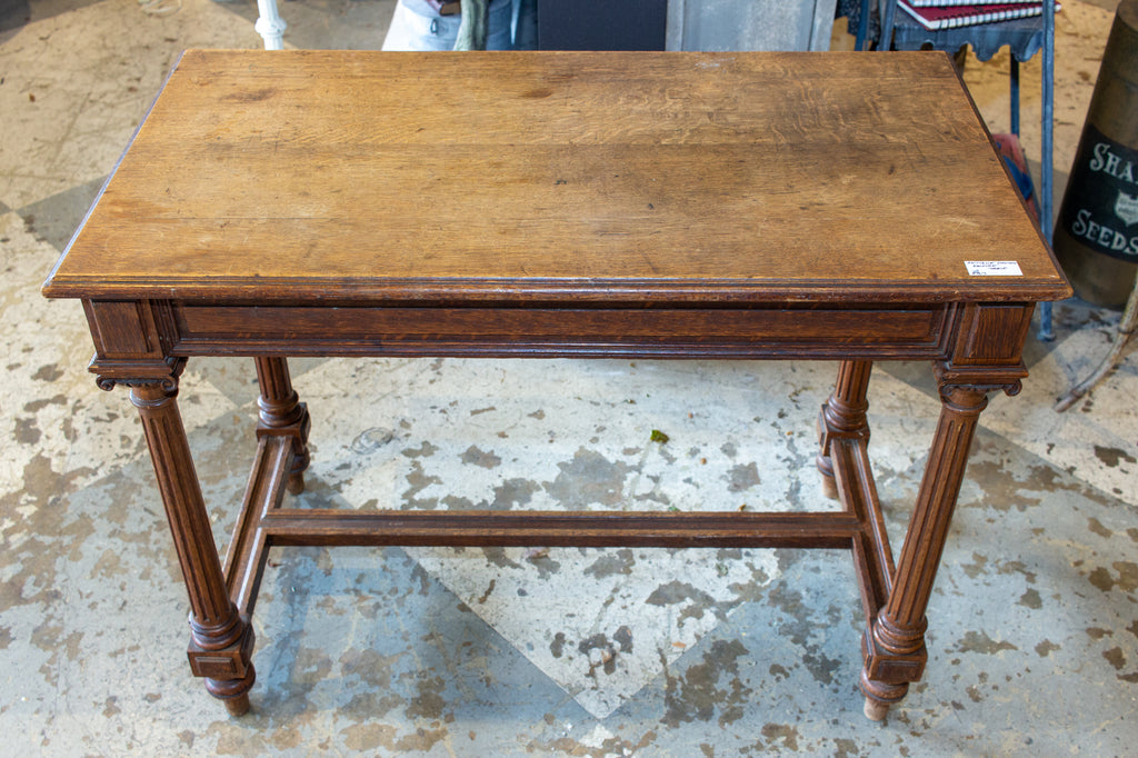 Antique French Carved Wood Empire Style Table ca. 1900