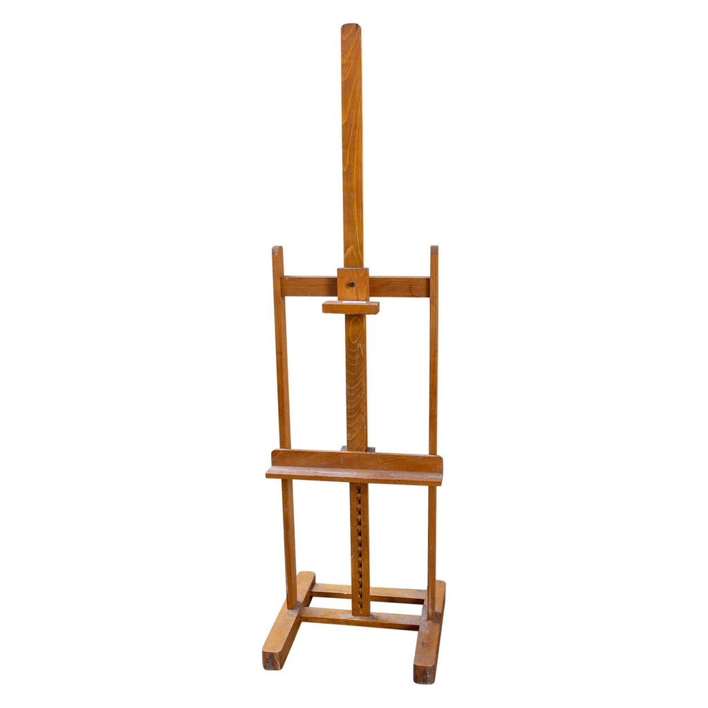 Large Vintage French Wood Floor Easel – Laurier Blanc