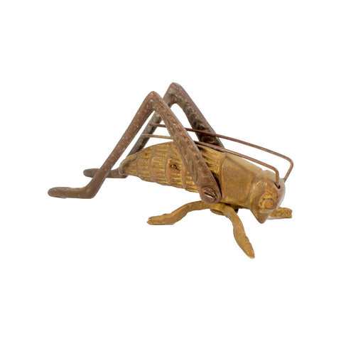 Mid-Century Brass Cricket