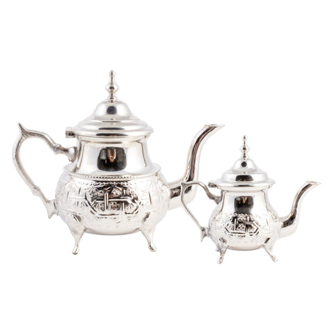 Moroccan Metal Teapots | Two Sizes