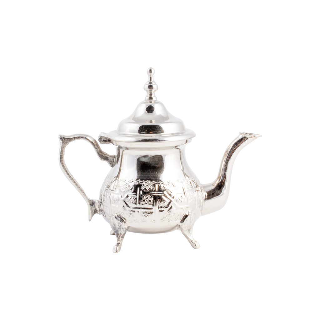 Moroccan Metal Teapots, Two Sizes – Laurier Blanc